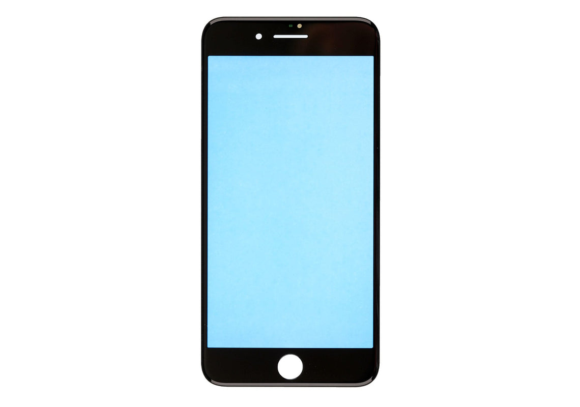 Glass For iPhone 8 Plus (Black)