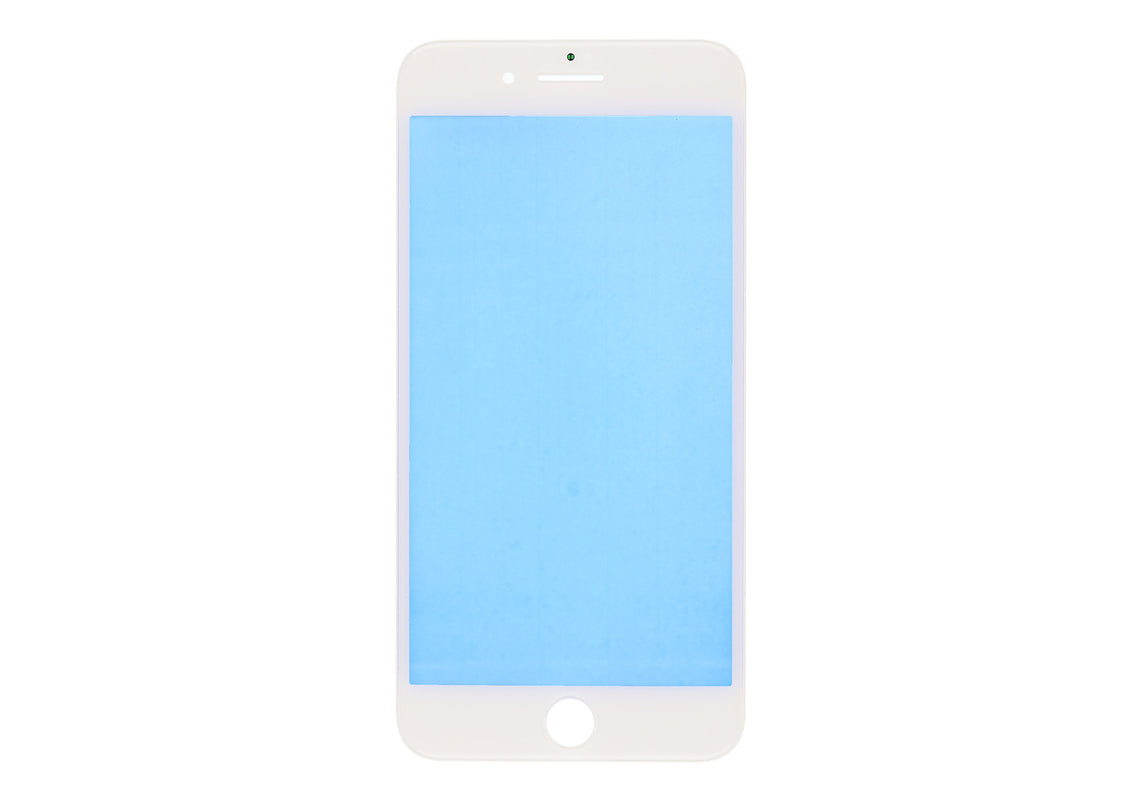 Glass For iPhone 8 Plus (White)