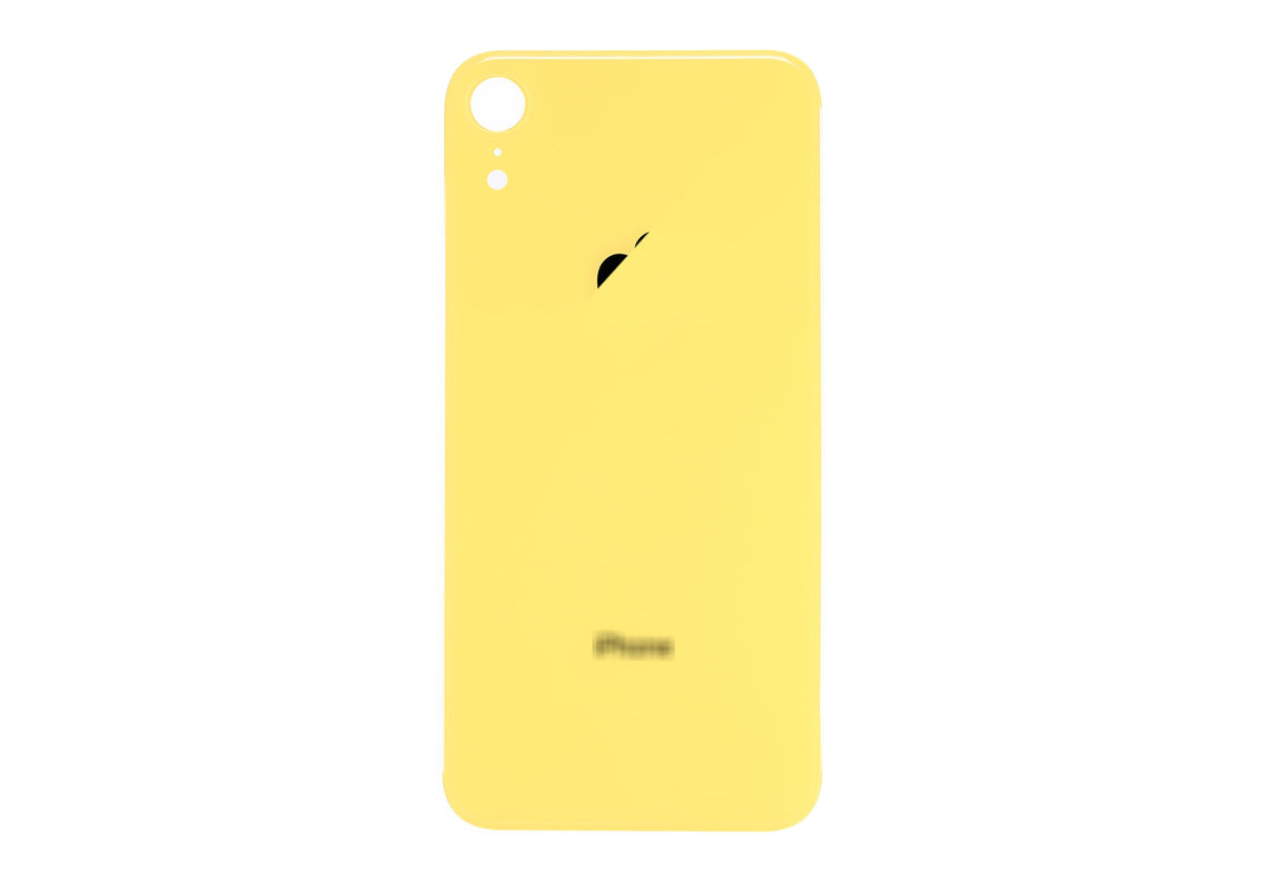 Back Glass For iPhone XR (Yellow)