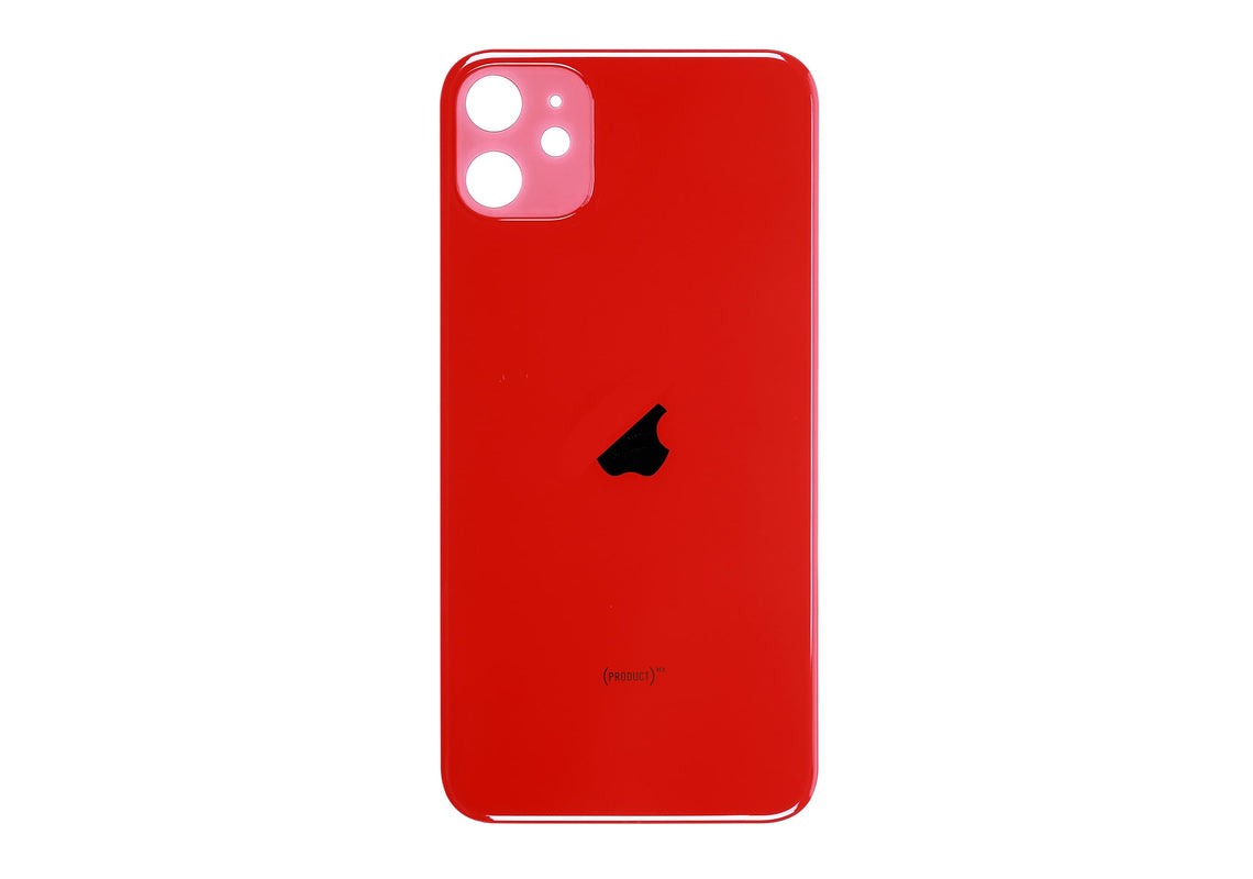 Back Glass For iPhone 11 (Red)