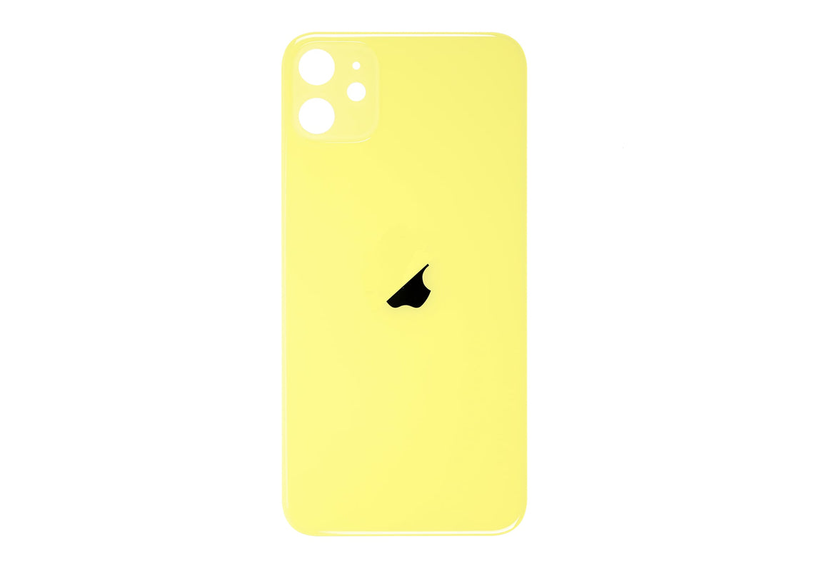Back Glass For iPhone 11 (Yellow)