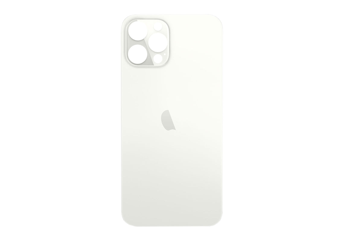 Back Glass For iPhone 12 Pro Max (Silver)