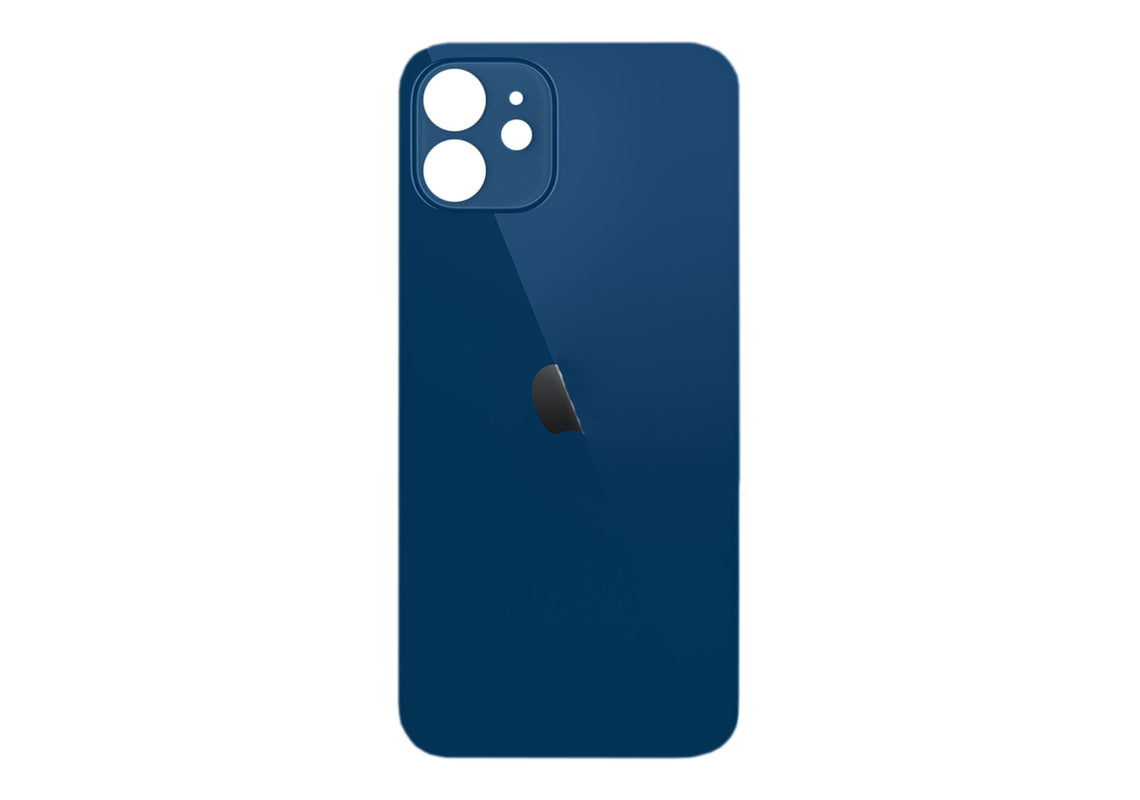 Back Glass For iPhone 12 (Blue)