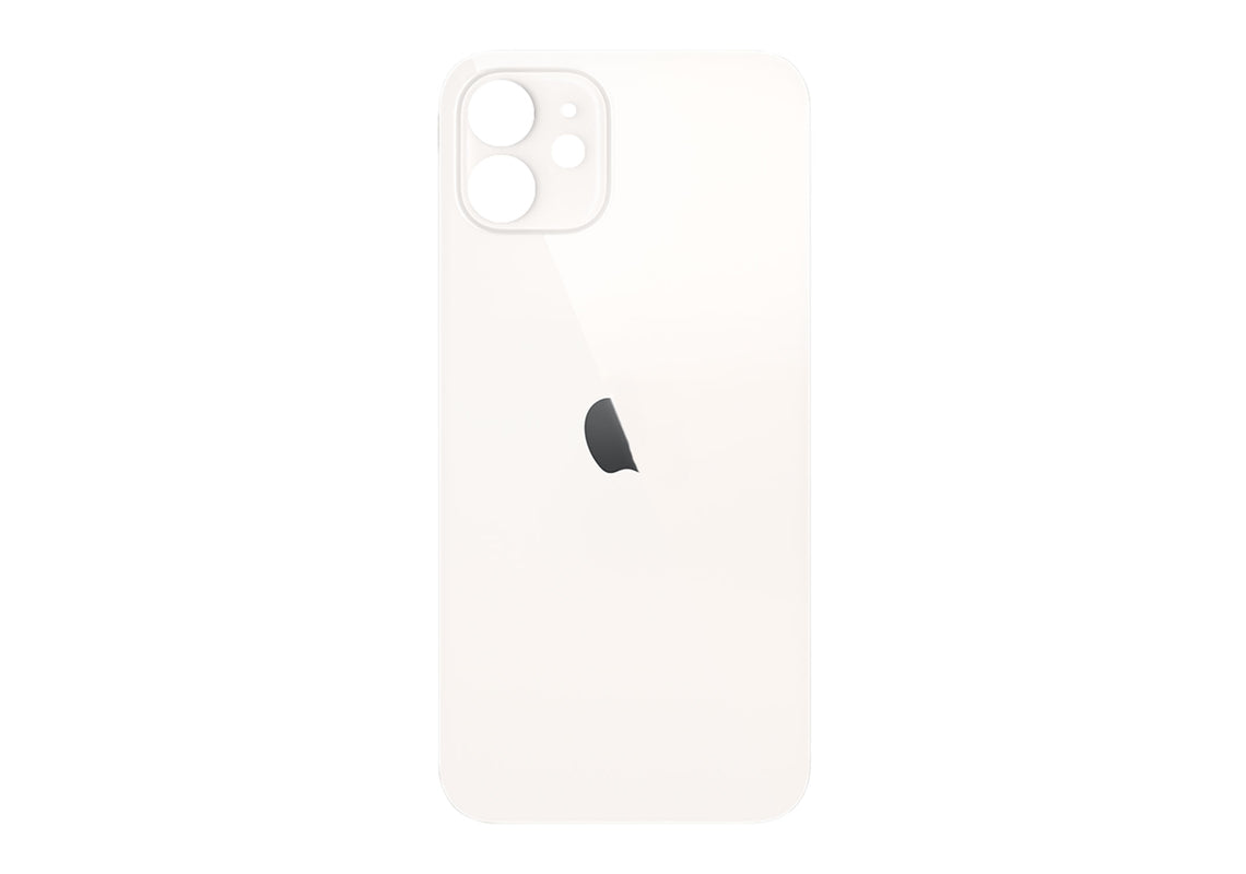 Back Glass For iPhone 12 (White)