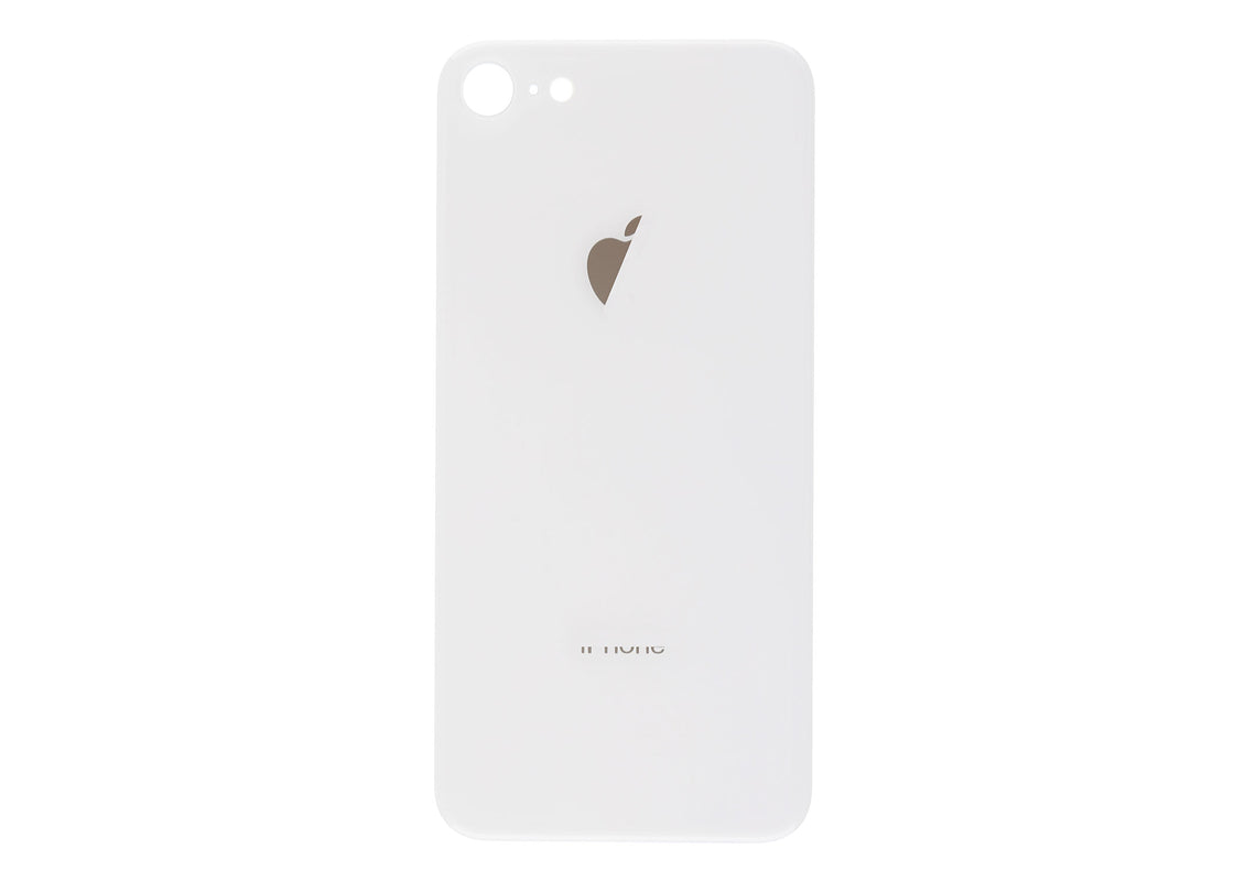 Back Glass For iPhone 8 (Silver)