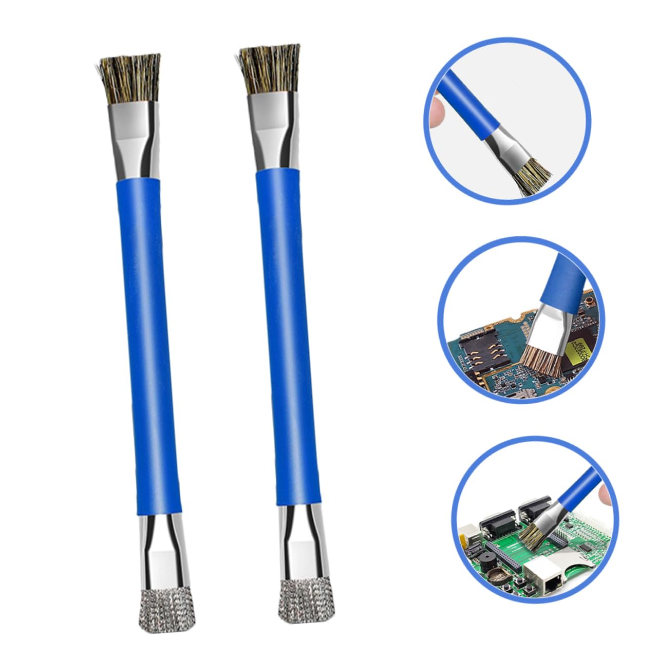 Blue Cleaning Brush, Dual Heads
