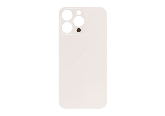Back Glass For iPhone 15 Pro Max (White Titanium)