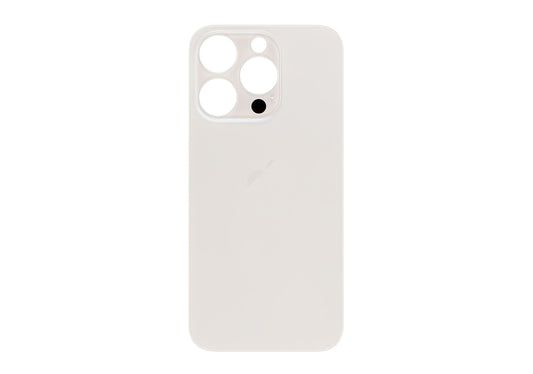 Back Glass For iPhone 15 Pro (White Titanium)