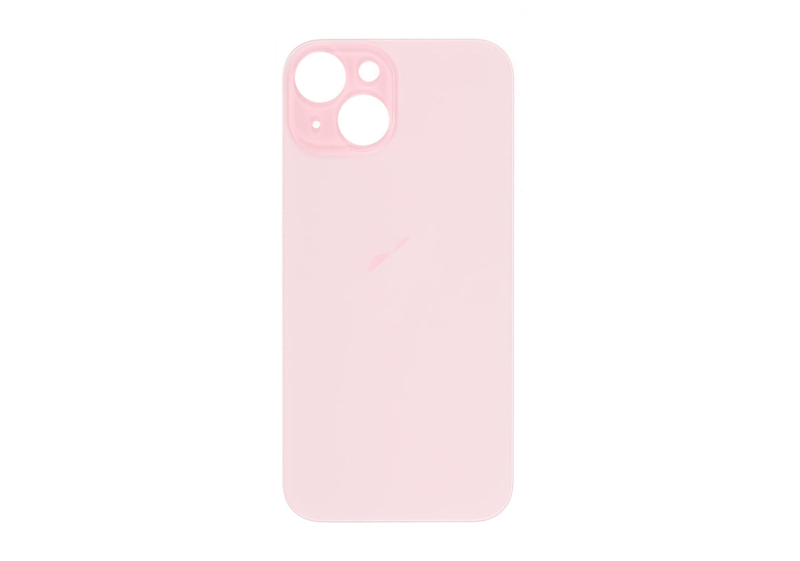Back Glass For iPhone 15 (Pink)