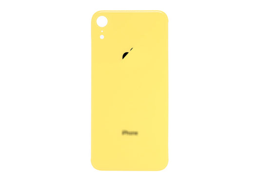 Back Glass For iPhone XR (Yellow)