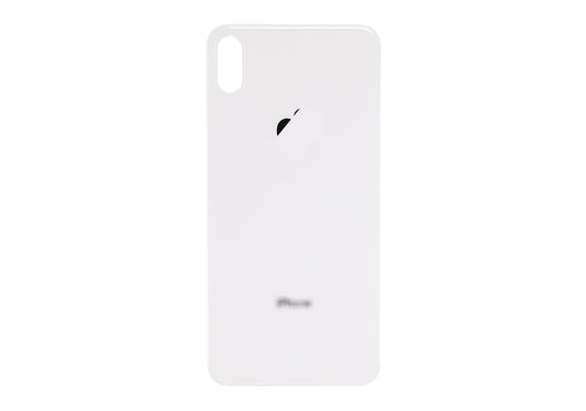 Back Glass For iPhone XS Max (Silver)