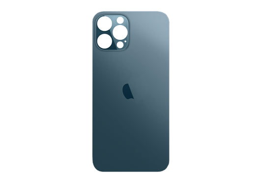 Black Glass For iPhone 12 Pro Max (Pacific Blue)