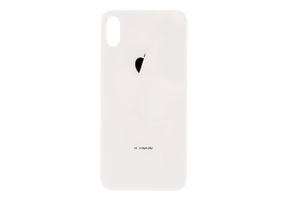 Back Glass For iPhone X (Silver)